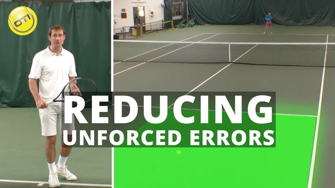 Tennis unforced error: what is it? Learn to hit fewer unforced errors in tennis!