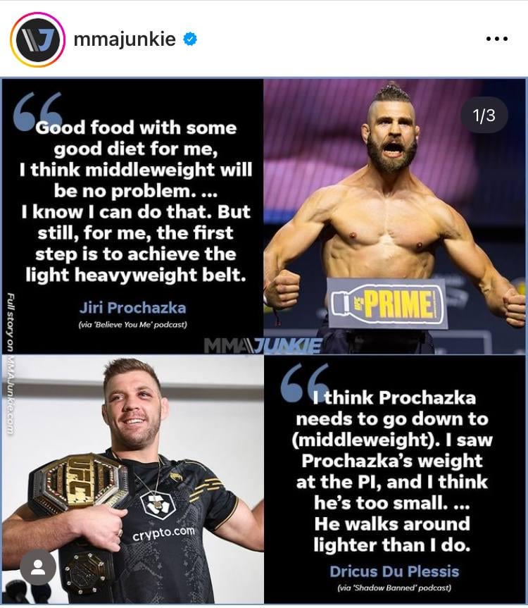 Jiri Prochazka Walking Weight: How Heavy is He in Regular Life?