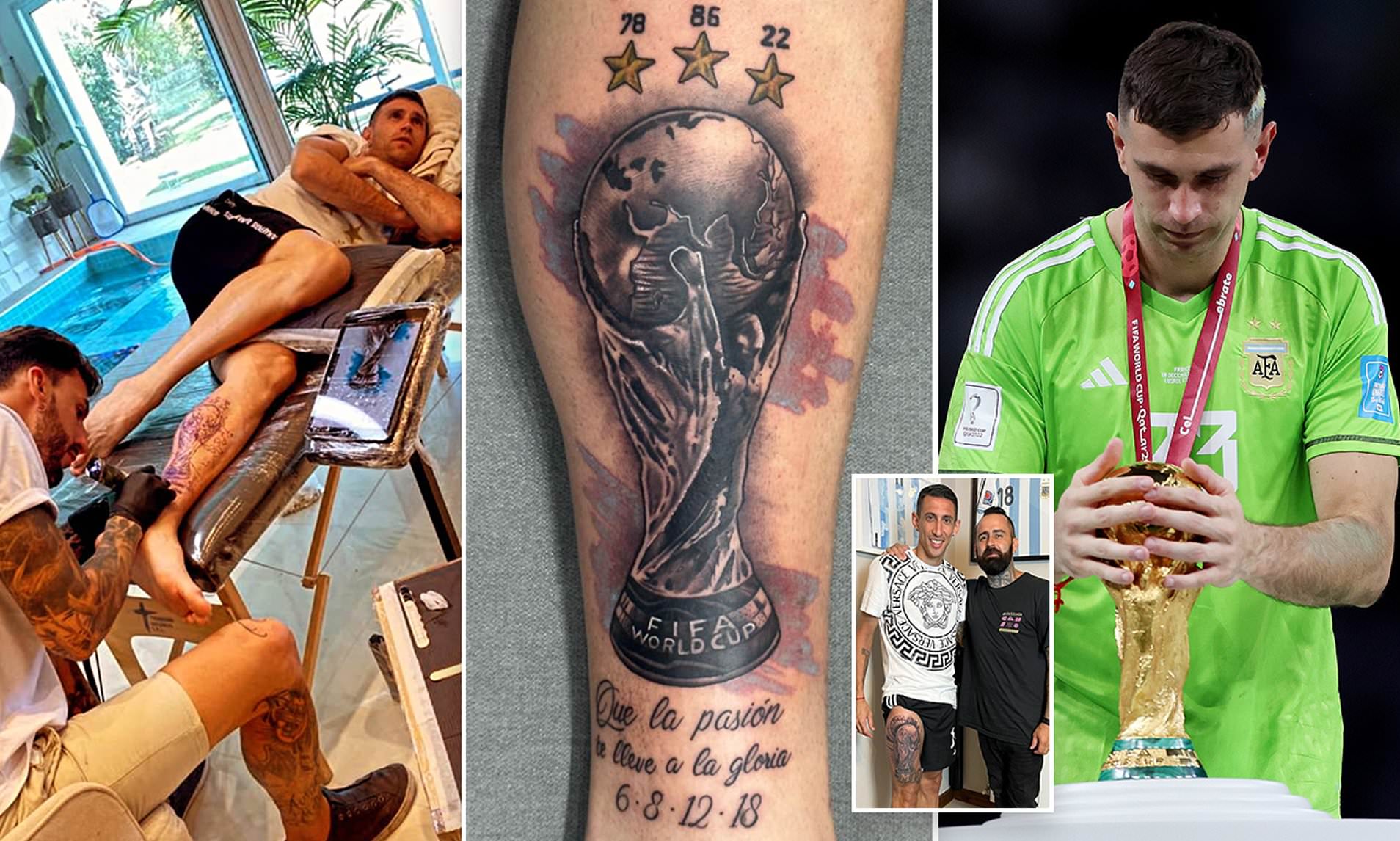 Emi Martinez Tattoo: Fans React to the Goalies New World Cup Ink