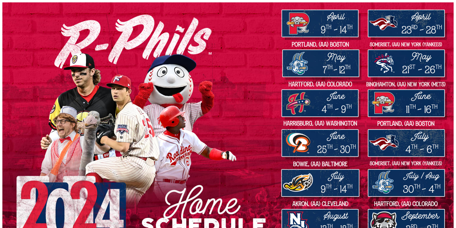 Dont Miss a Game Use This Simple Reading Phils Schedule for 2024