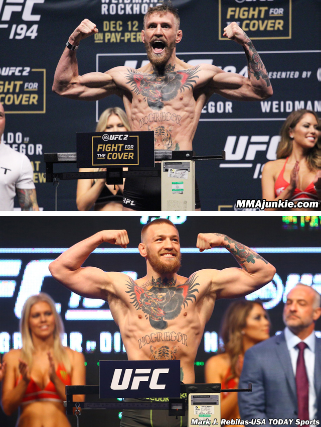 Conor McGregor weigh in: Everything you need to know.