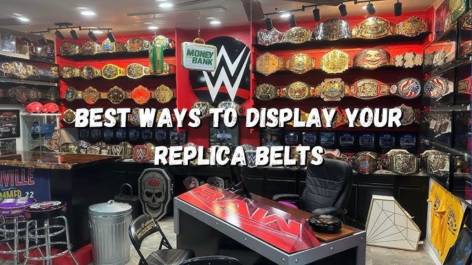 How to Display Your WWE Belt Cubs: Awesome Ideas for Young Collectors!