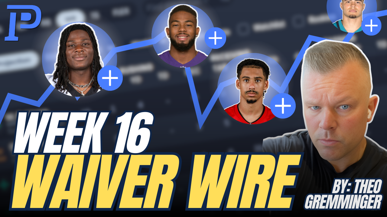 Week 16 Waiver Wire: Who to Add and Drop to Dominate Your Fantasy League!