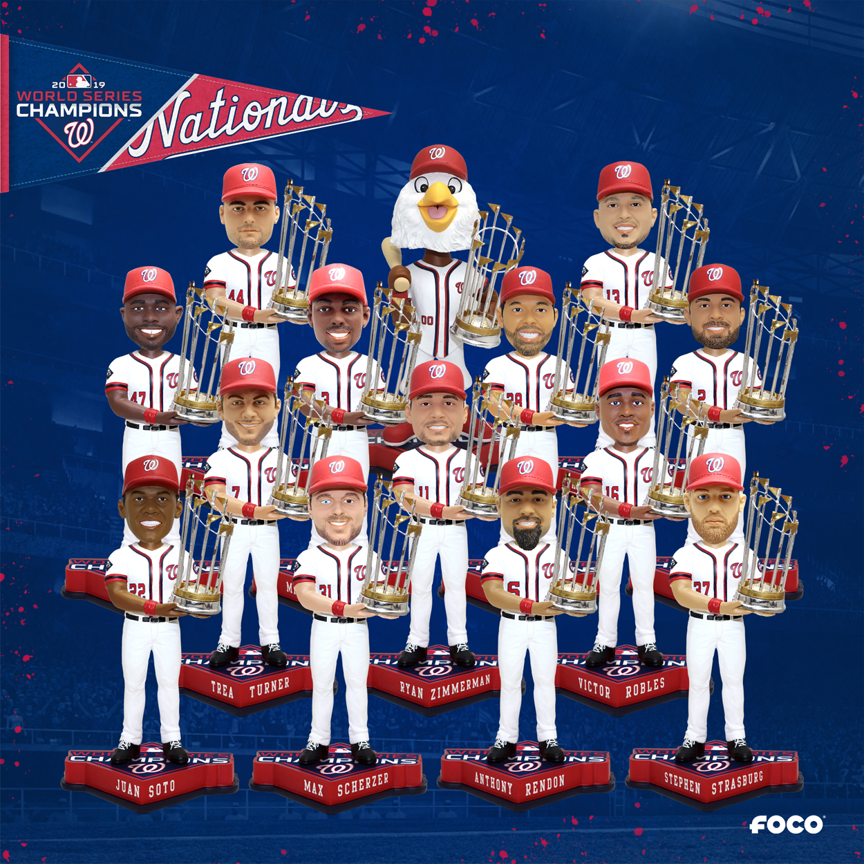 Washington Nationals 2019 Roster Remember Them? A Guide to the Championship Team