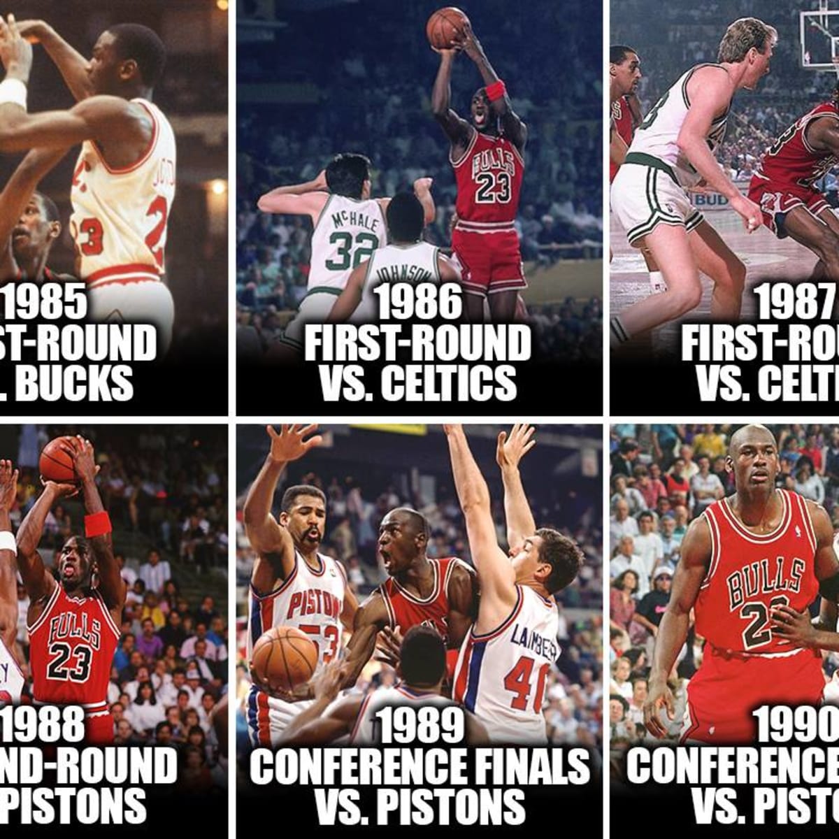 Michael Jordan swept: How many times has it happened in the playoffs?