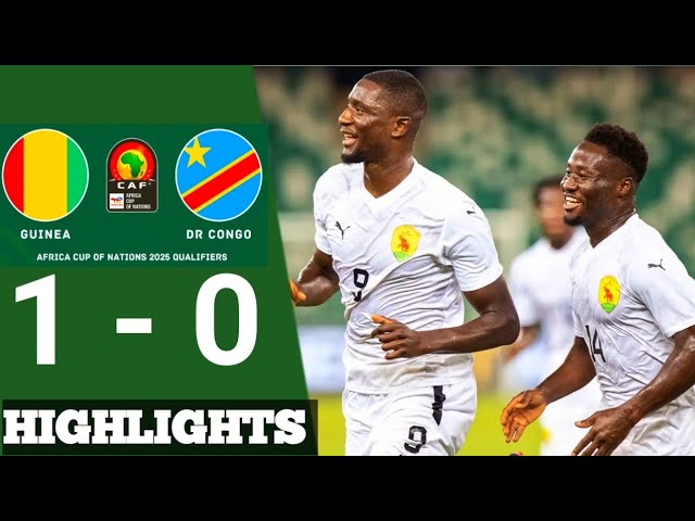 guinea对阵dr congo,这场非洲杯比赛太精彩了!