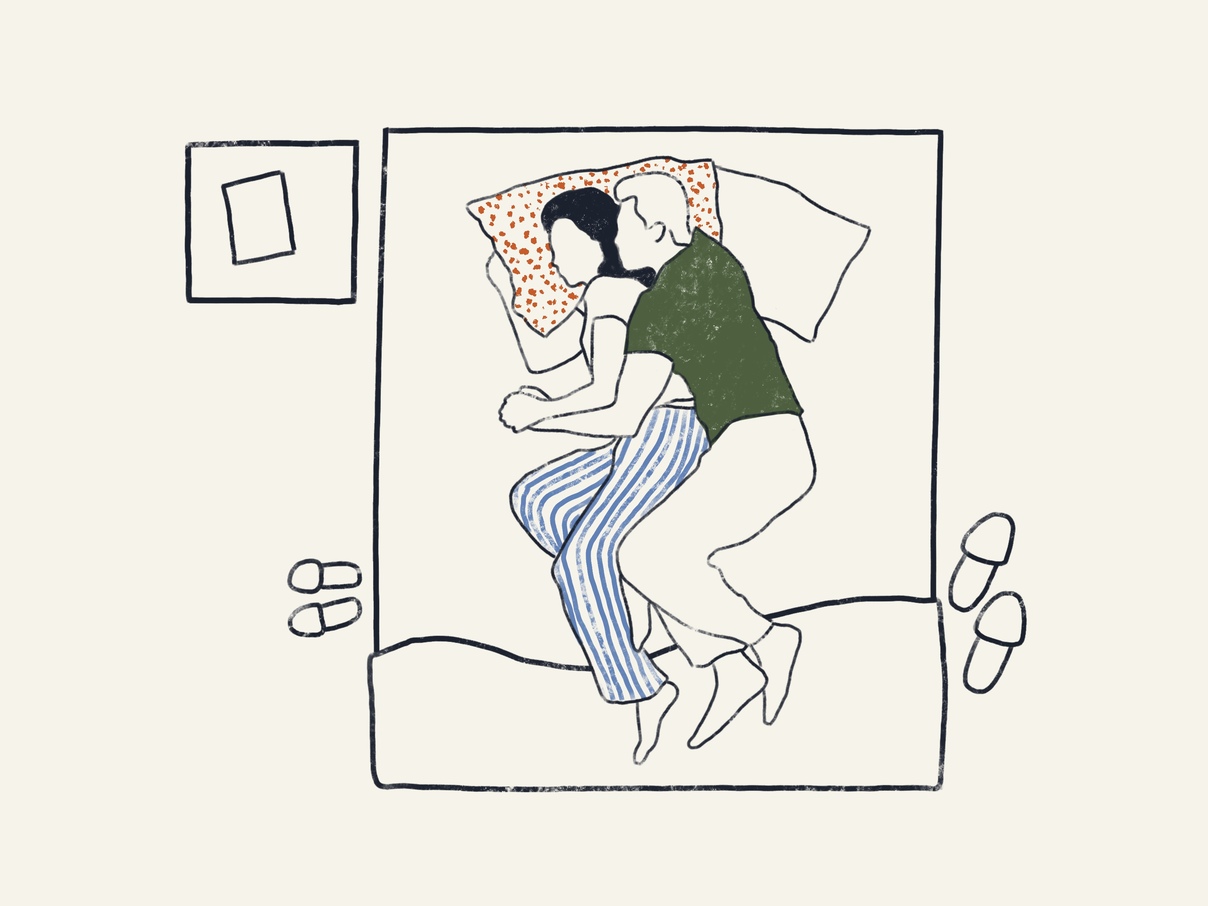 Confused about the meaning of spoon me? Find out exactly what this common cuddle position involves.