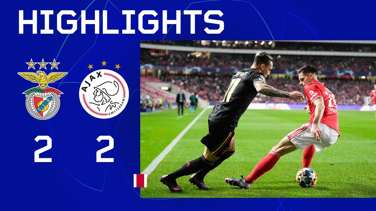 Ajax v Benfica: Live Score, Updates and Match Highlights!