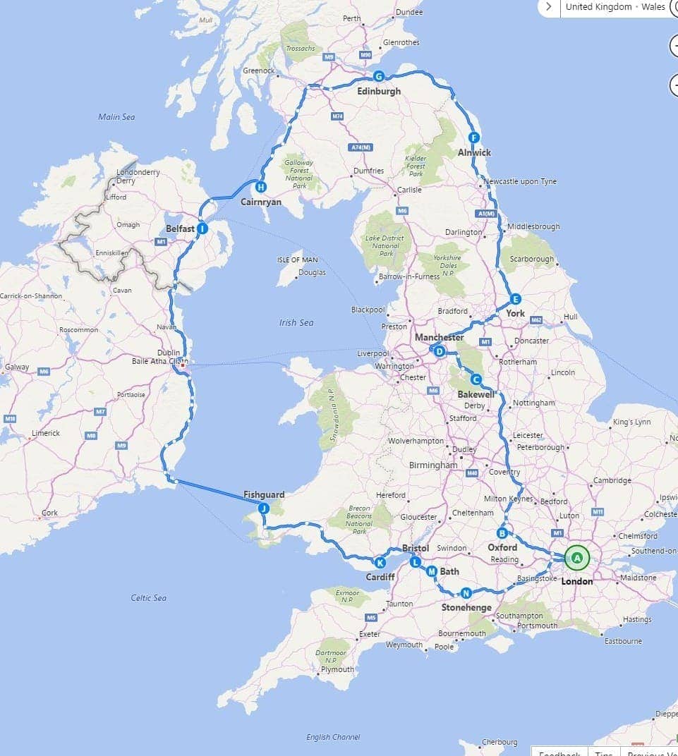 First Time? Your Perfect 2 Weeks in England Itinerary.