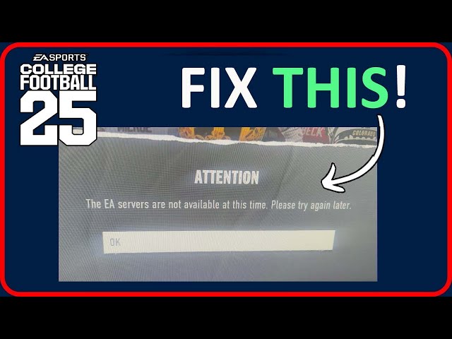Cant Play NCAA 25? Here the Way to Check are NCAA 25 Servers Down or is it Your connection.