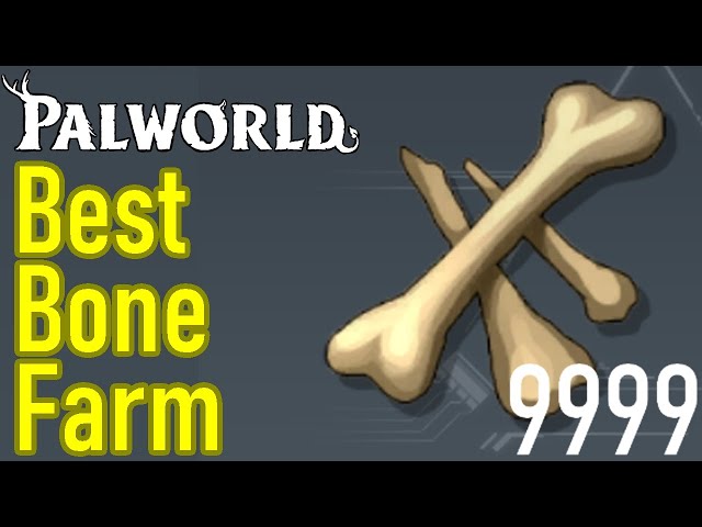 Bones in Pal world, the best place to find and quickly collect.