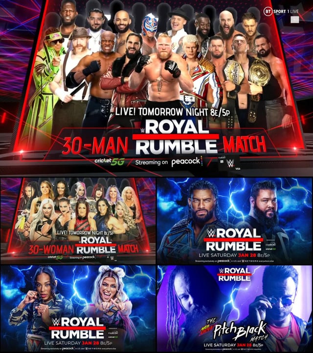 2023 Royal Rumble Card: Whos Fighting Who? See the Confirmed Matches!