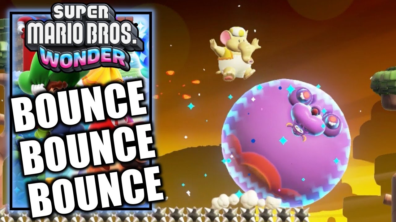 Whats the Buzz About Bounce Bounce Bounce Mario Wonder?