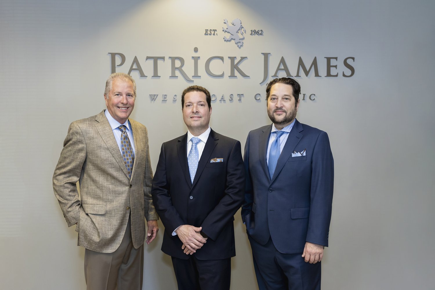 What are patrick james first brands known for? Discover the quality and style of their initial collections.