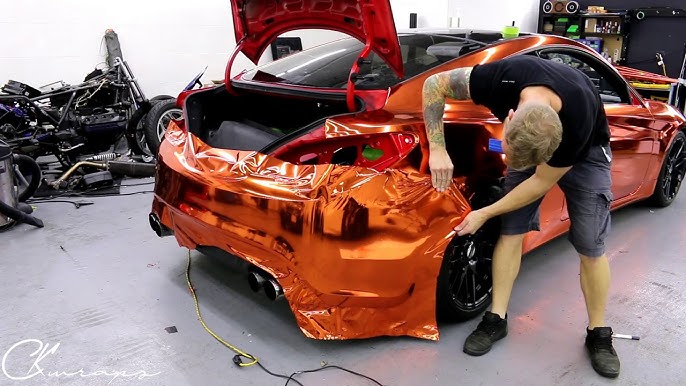 Thinking about an orange chrome car wrap? (Here is what you need to know about this bold finish)