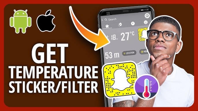 Still asking how do you get temperature on snapchat? Use the location-based filters for real-time weather updates.