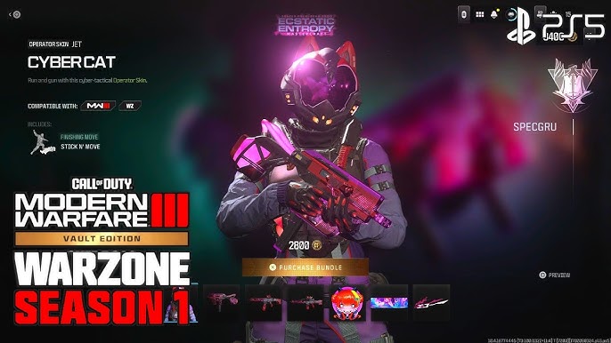 What does the awesome mw3 cat skin look like during gameplay? (Watch this preview video before you make a decision)
