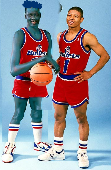 Muggsy Bogues Manute Bol: The height difference that shocked the world
