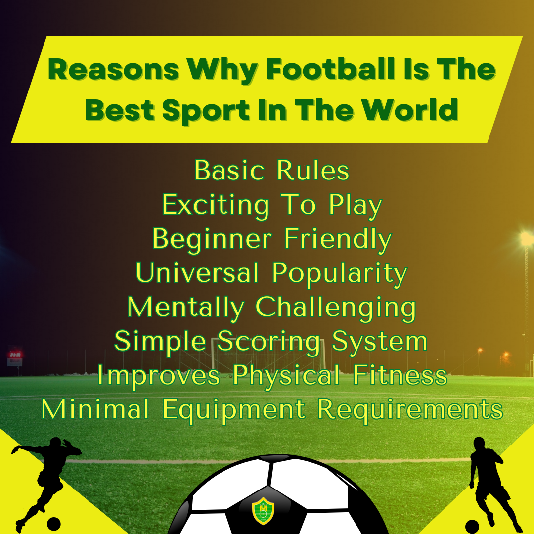 Still asking why football is the best sport worldwide? These simple reasons finally explain everything clearly for you.