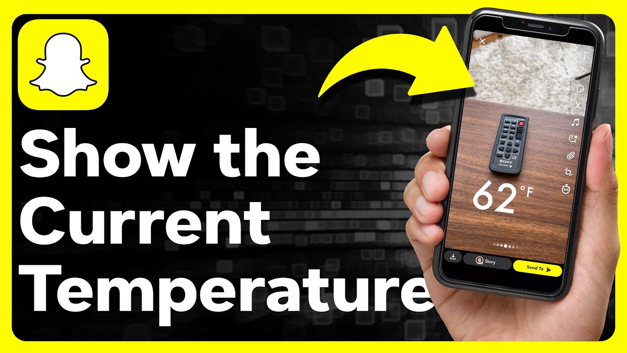 Still asking how do you get temperature on snapchat? Use the location-based filters for real-time weather updates.
