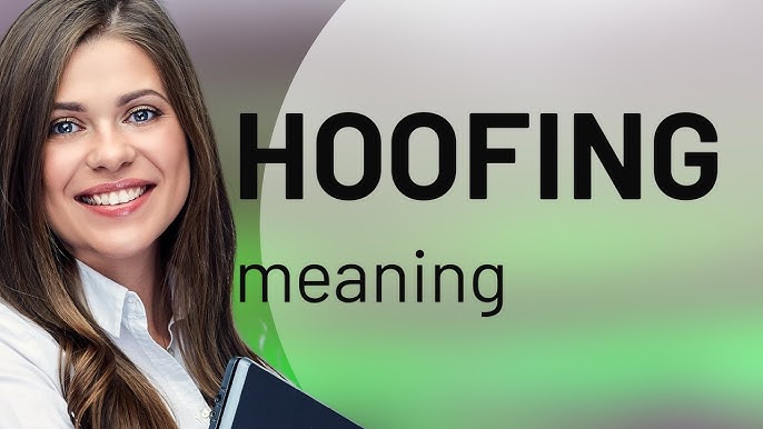 Many people often ask what does hoofing mean. Here is a very simple guide to this cool dancing slang term.