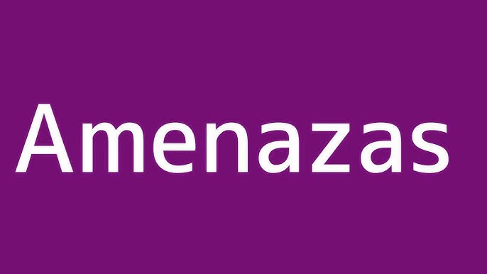 How do you say different types of threats in Spanish? Learn these important words now.