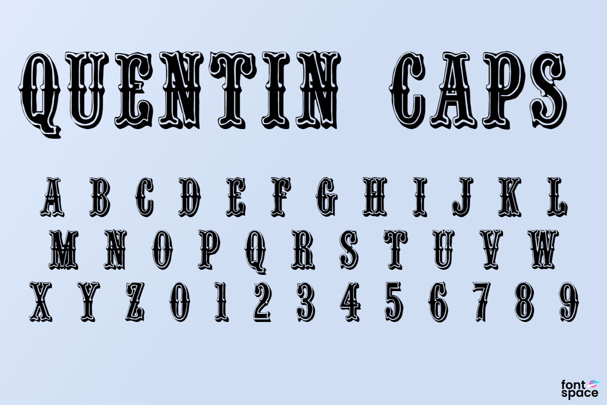 Need fonts that look like the quentin caps font? Explore these great alternatives you can try now.