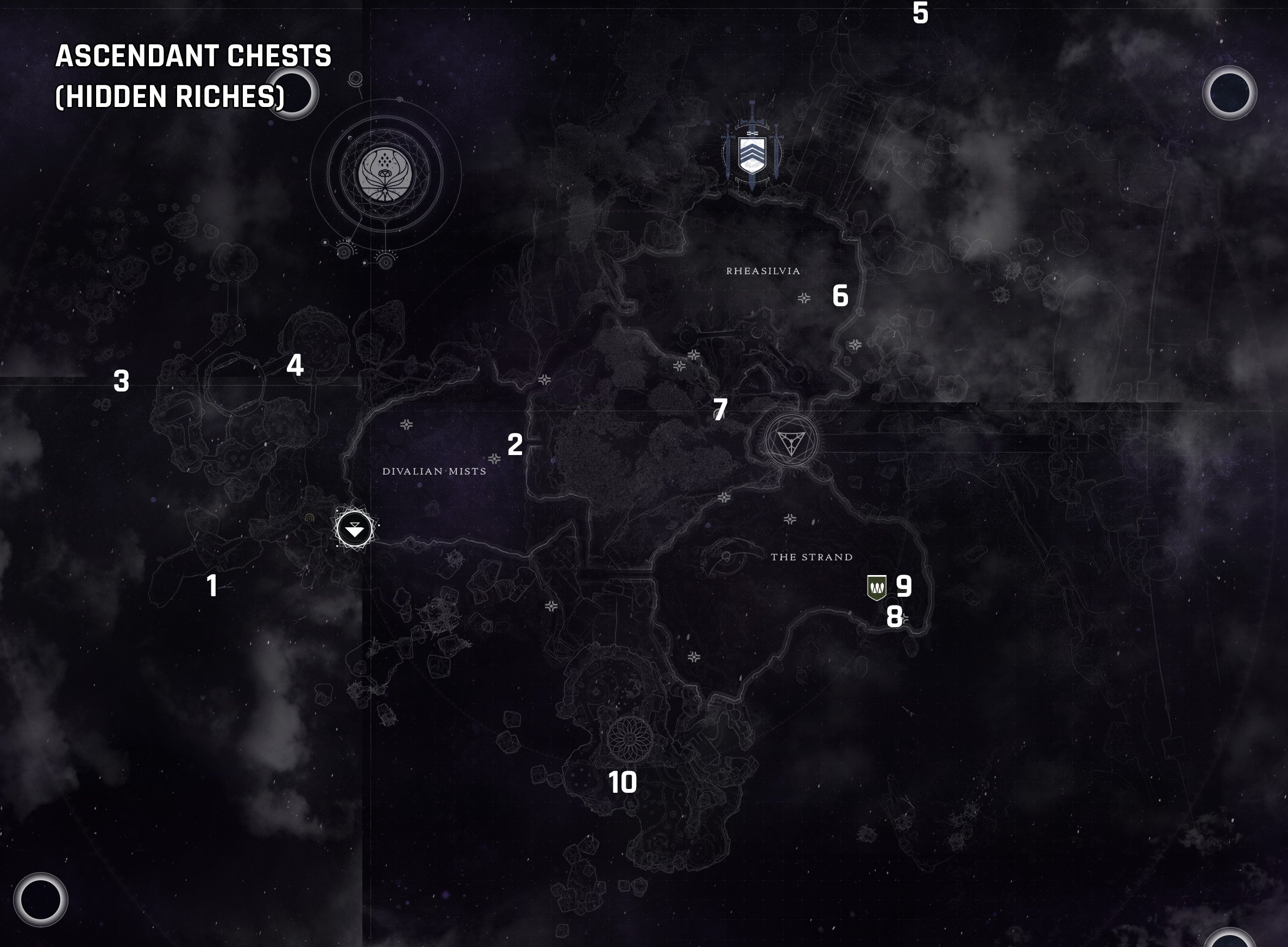 All Ascendant Chests Locations: Complete List & Map Details