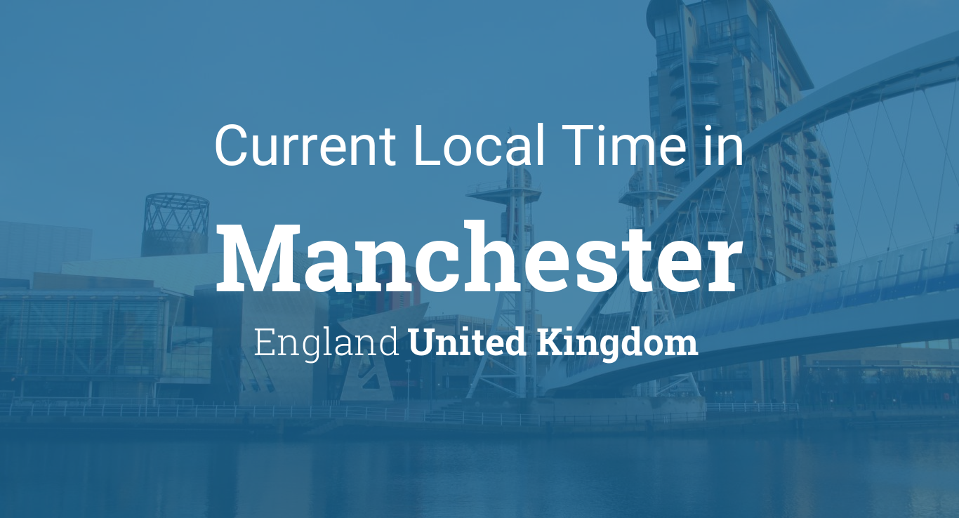 So, what time is it now in Manchester UK exactly? Our clock shows the real Manchester time.