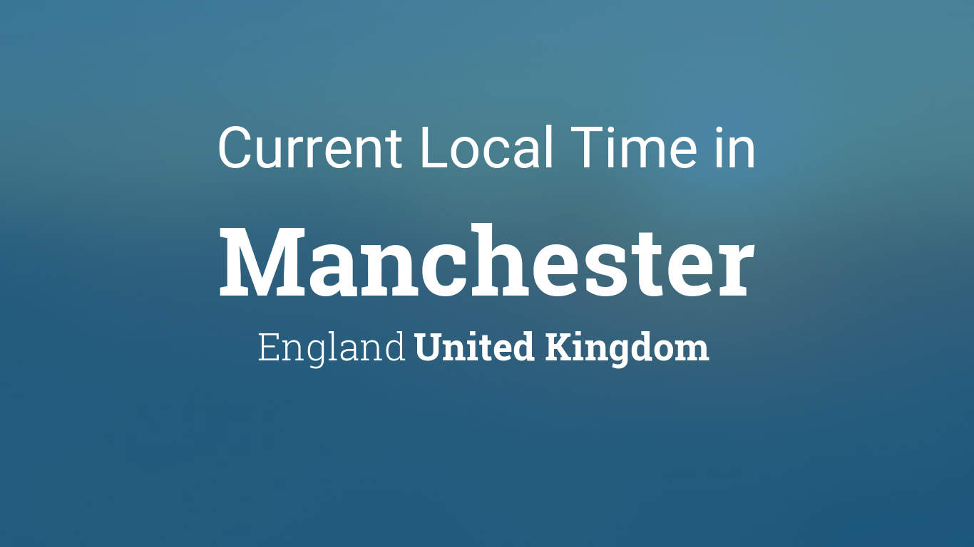 So, what time is it now in Manchester UK exactly? Our clock shows the real Manchester time.