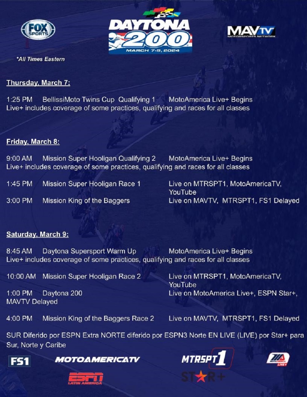 Need All The Daytona 200 TV Coverage Details? Here Is Everything You Need To Know About Watching The Famous Race.